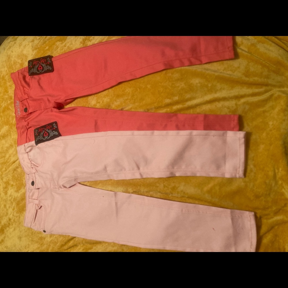 2 Pairs Girls Pants 7/8